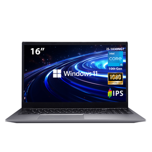 แล็ปท็อป OEM ขนาด 16 นิ้ว รุ่น Core I5-1030NG7 หน่วยความจำ 12GB DDR4  512GB SSD ระบบปฏิบัติการ Windows 11 Pro ตัวเครื่องโลหะทั้งหมด สำหรับงานออฟฟิศ - Product Image 1