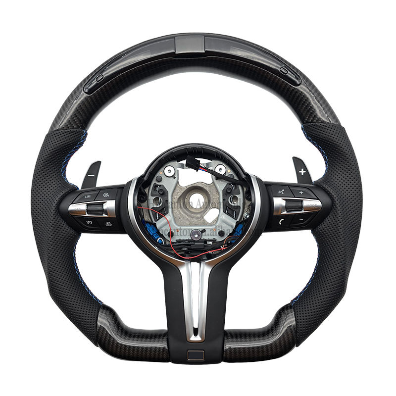 Carbon+Leather+Led+Buttons Paddles