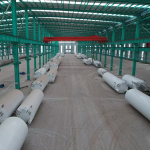 Réservoir de stockage horizontal d'argon liquide de 50 000 litres avec isolation à double paroi - Product Image 2