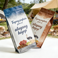 Sachet Doypack à Fermeture Éclair Personnalisé Imprimé, Écologique, pour Aliments Secs pour Animaux de Compagnie – Vente Chaude