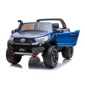 Con licenza Hilux 2019 veri bambini grandi a due posti viaggiano in auto per bambini giocattoli per auto elettriche per bambini auto per bambini da guidare - Product Image 5