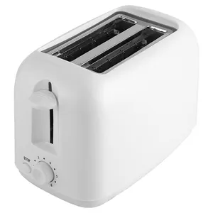顶级促销定制厨房电器电动烤面包机面包2片家用除霜预热功能