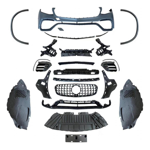 Kit di Modifiche per Paraurti Anteriore e Posteriore FEITUO per <span class=keywords><strong>Mercedes</strong></span>-Benz <span class=keywords><strong>GLC</strong></span> X253 2021, Aggiornamento a GLC63 AMG - Product Image 2