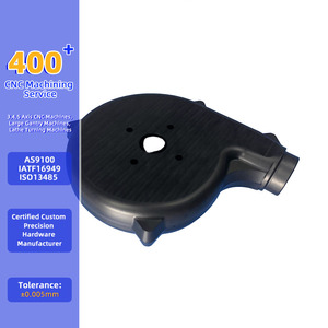 Carcasa de Plástico Moldeada por Inyección Personalizada para Soplador |   Cubierta de Precisión para Ventilador/Ducto de Aire para Equipos Industriales - Product Image 3