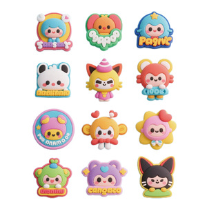 แม่เหล็กติดตู้เย็นรูปการ์ตูนน่ารักแบบนุ่มทำจาก PVC ยี่ห้อ Pengchen สำหรับตกแต่งตู้เย็น - Product Image 4