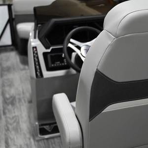 <span class=keywords><strong>Bateau</strong></span> ponton barge de fête en aluminium de luxe avec auvent et <span class=keywords><strong>moteur</strong></span> hors-bord pour la dérive en plein air et l'utilisation récréative - Product Image 5