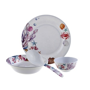 Seebest — ensemble <span class=keywords><strong>de</strong></span> table rondes en mélamine, 16 pièces, nouveau Design d'usine, vente en gros, <span class=keywords><strong>Restaurant</strong></span> d'hôtel, offre spéciale - Product Image 1