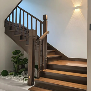 Peldaños de Madera Sólida a Medida, Madera Cruda Ecológica, Antidesgaste, Duraderos, Tablones de Repuesto para Escaleras Interiores - Product Image 3