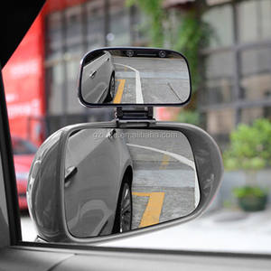 กระจกข้างรถยนต์มุมกว้าง360องศาปรับได้12.5ซม. ABS ใหม่อุปกรณ์เสริมกระจกมองข้างภายนอก - Product Image 5