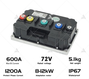 Moteur QS MOTOR QS165 haute puissance 10000W 72V 50H Hall PMSM à entraînement central 14T, état neuf avec contrôleur Fardriver ND721200 BLDC - Product Image 2