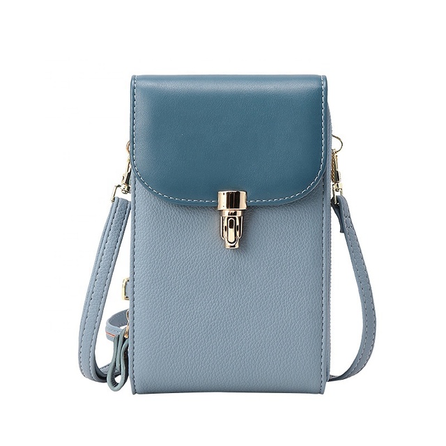 2023 Small Crossbody Cell Phone Purse for Women Ladies PU Leather Shoulder Card Phone Holder Wallet Luxury Phone Purse Bag