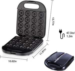 Petits appareils de cuisine, gaufrier électrique, appareil à gâteaux aux noix, automatique, 12 trous, appareil à noix, Apera, rouleau de saucisses, gaufrier - Product Image 3