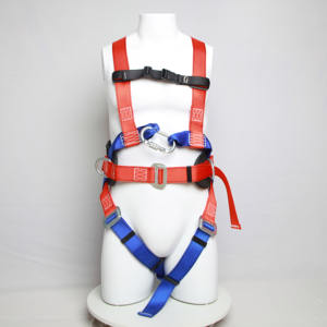 Bon <span class=keywords><strong>prix</strong></span> harnais de sécurité en polyester à double crochet pour le travail aérien/déclin rapide avec coussin de taille - Product Image 1