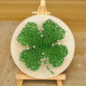 Diy Crafts <strong>Kit</strong> Arts <strong>Nail</strong> String Art <strong>Kit</strong> for Adults Kids Home Decoration With Accessories - Product Image 2