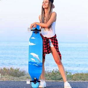 <span class=keywords><strong>Planche</strong></span> de skateboard longue poignée avant, 4 roues, bon marché, pour adultes, <span class=keywords><strong>longueur</strong></span> 42 pouces - Product Image 3