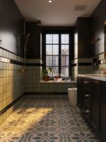 Carrelage en céramique de haute qualité en porcelaine mate antidérapant à motifs pour crédence de cuisine, carrelage de type métro pour la décoration du sol de la chambre