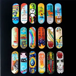 Großhandel 100*34mm kanadischen Ahornholz Finger Skateboard Decks leer