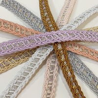 Sangle de chaussure tressée personnalisée avec strass, garniture décorative de haute qualité pour sandales, pantoufles et accessoires de chaussures