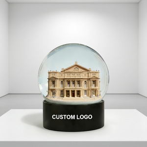 Globe à neige personnalisé en résine de luxe, Argentine, Teatro, pour souvenirs de voyage, décoration intérieure, objets de collection, cadeaux d'entreprise - Product Image 3