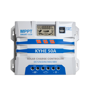 Bộ điều khiển sạc năng lượng mặt trời MPPT với màn hình kỹ thuật số có thể điều chỉnh điện áp 30A-100A Đầu vào tự động để chiếu sáng trạm gia đình - Product Image 1