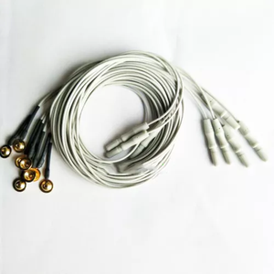 Pasokan Pabrik Elektroda <span class=keywords><strong>EEG</strong></span> Klip Telinga Berlapis Emas Kabel <span class=keywords><strong>EEG</strong></span> Din 1.5mm - Product Image 4
