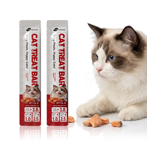 Alimento para Mascotas al por Mayor OEM ODM, Barritas de 15g para Gatos, Sabores Atún, Pollo y Salmón, Alimento Húmedo para Gatos con Alto Contenido de Proteínas - Product Image 1