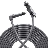 Câble Ethernet étanche de haute qualité 46m/150ft Starlink V2 Standard Actuated Kit gris pour périphériques USB, emballage en boîte