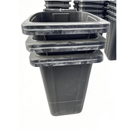Poubelle extérieure en fibre de verre FRP GRP personnalisée KUNBO, durable et moulée, pour la gestion des déchets urbains