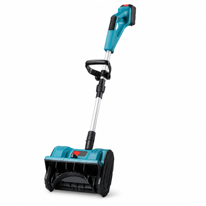 Pelle à neige électrique sans fil, largeur de déneigement de 30 cm, souffleur à neige au lithium-ion, portée de projection de 8 m pour le déneigement des allées, des trottoirs et des patios - Product Image 1