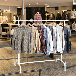 Camisas a cuadros de otoño para hombre de segunda mano, venta caliente, poliéster/algodón, estilos mixtos, paquetes al por mayor a granel, fábricas chinas directas - Product Image 1