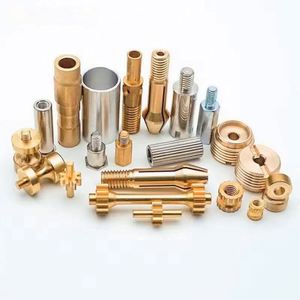บริการงานกลึง CNC สำหรับชิ้นส่วนทองเหลืองและเหล็กกล้าไร้สนิม (รับผลิตตามคำสั่งงานเฉพาะ ชิ้นส่วนกลึงและกัดที่มีความแม่นยำสูง) - Product Image 2