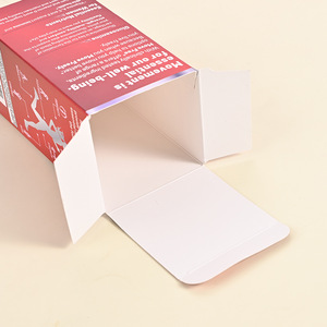 Caja de embalaje de Medicina de laminación brillante personalizada, cajas de papel de producto con logotipo impreso personalizado - Product Image 2