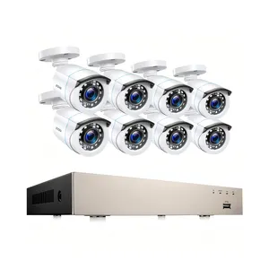 Security Surveillance Set Camera Security Set Ahd Dvr NVR 2MP 3MP 5MP Kit