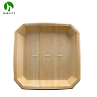 Tazón de Ensalada de Papel Kraft Biodegradable Harvest-SY Serie Tray 4.0CB, Tipo Cow Card / White Card