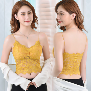 Soutien-gorge de sport petite écharpe en dentelle tricot de poitrine pour femmes matures soutien-gorge sexy pour femmes usine de sous-vêtements - Product Image 6