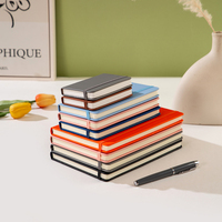 Vente flash - Carnet de notes A5 en cuir PU texturé avec logo personnalisé en relief, poche intérieure et attache pour stylo, pour la planification quotidienne