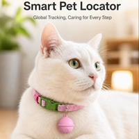 Collier GPS pour animaux de compagnie avec sonnette, étanche, localisateur pour chat et chien, dispositif de suivi anti-perte portable pour la sécurité des animaux en extérieur, accessoires pour animaux de compagnie