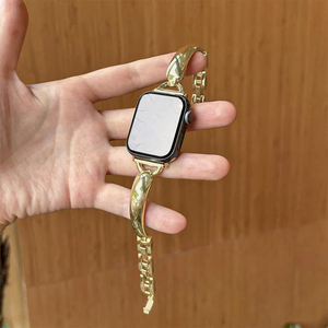 <span class=keywords><strong>Bracelet</strong></span> de montre intelligent en forme de D pour femme Lionorm pour <span class=keywords><strong>Apple</strong></span> <span class=keywords><strong>Watch</strong></span> Ultra 3, respirant, étanche, en métal, édition limitée - Product Image 1