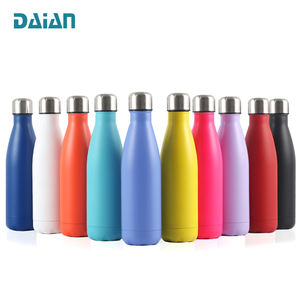 Botella de agua potable de doble pared, de acero inoxidable, sin BPA, con logotipo personalizado, 17oz - Product Image 2
