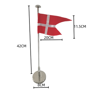 Polyester Portugal <b>Flag</b> Digital Printing Engine Hood Desk <b>Flag</b> Square Folding Portable Custom Flagpole - Product Image 6