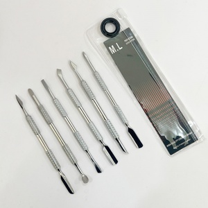 Herramienta de Acero de Alta Calidad para Remover Cutículas, Empujador de Cutículas para Manicura, Herramientas de Nail Art, Venta al Por Mayor de Fábrica - Product Image 1