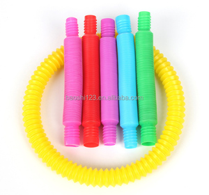 ของเล่นท่อป๊อปหลากสี ท่อยืดหยุ่น ของเล่นบรรเทาความเครียดสำหรับเด็กและผู้ใหญ่ - Product Image 4