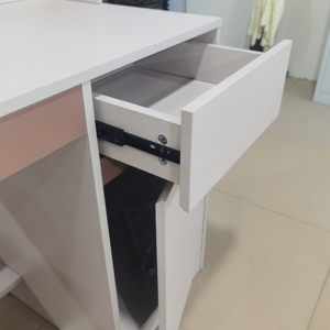 현대 간단한 책상 나무 책 선반 및 컴퓨터 테이블 케이스 선반 학생을위한 입방 나무 독서 테이블 - Product Image 6