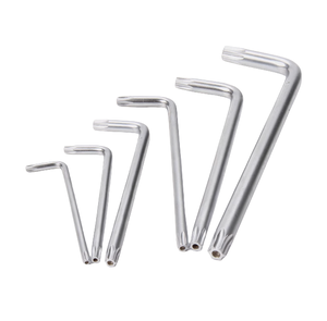 Jeu de tournevis en T 4mm Clé Allen Acier <span class=keywords><strong>Torx</strong></span> <span class=keywords><strong>T6</strong></span> T8 T10 T15 T20 T25 T30 OEM - Product Image 6