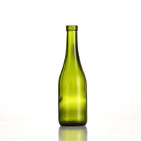 Bouteille de verre vide personnalisée pour spiritueux et brandy, 187ml, 375ml, 500ml, 750ml, avec bouchon en aluminium, à vendre à prix abordable