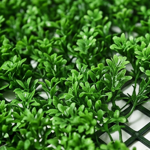 Artificial Fern Grass Foliage Panel Dense Green Vertical Garden <b>Wall</b> Mat UV Resistant Indoor Outdoor Decorative Backdrop - Product Image 2