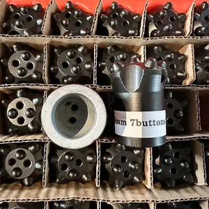 89mm Recomendar No Chile Taper Button Tungsten Carbide Drill Bit Rock Machine Jack Hammer Bits De Perfuração Para Mineração Pedreira