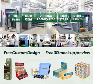 Bán lẻ Pop hiển thị các tông đứng giấy hiển thị sản phẩm sóng mỹ phẩm tạo nên tầng 4 kệ đứng cho các mặt hàng làm đẹp - Product Image 3