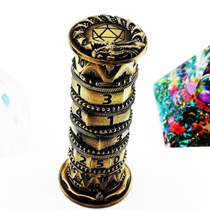 <span class=keywords><strong>ลูกเต๋า</strong></span> RPG โลหะแบบหมุนได้7ถึง1หอคอย - Product Image 6