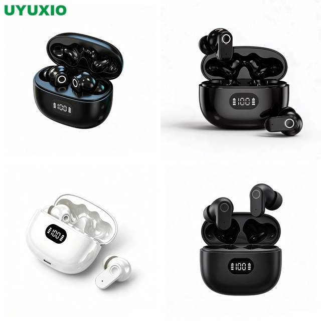 Stereo Wireless Earbuds TWS Earphones 2026 New Arrivals with Clear HiFi Audio ENC Mic 36H Music Playtime for Daily Work Travel
